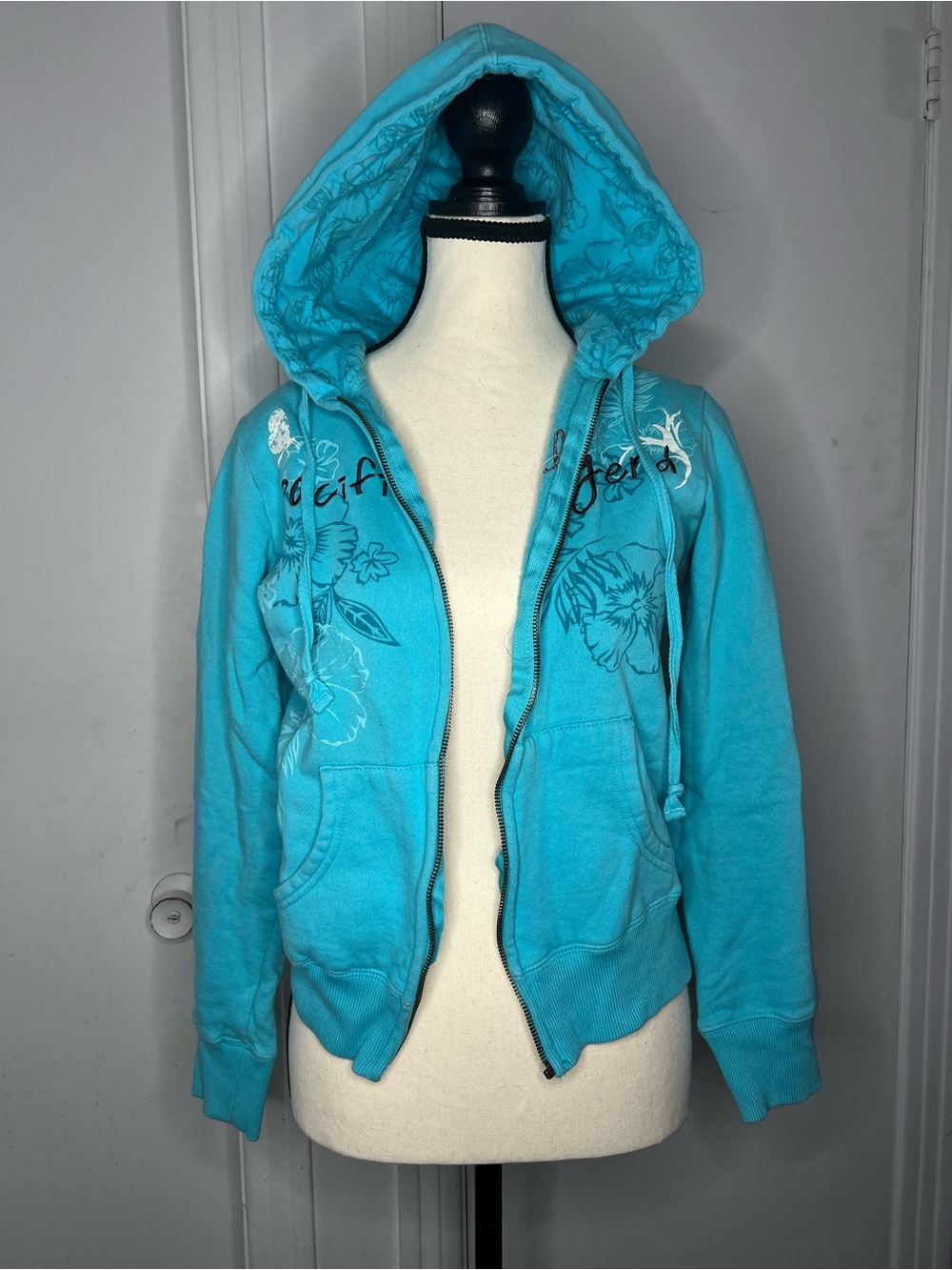Vintage Rider zipup hoodie